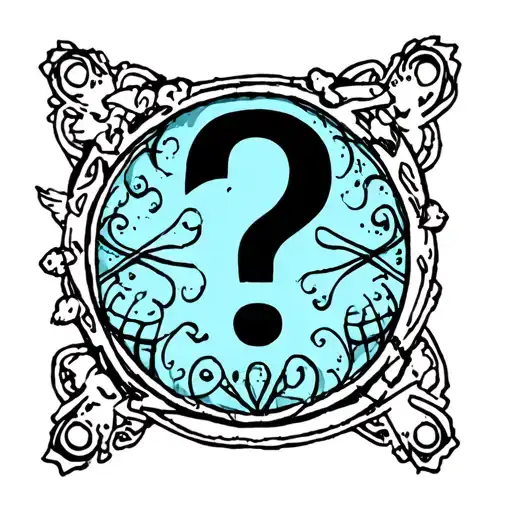 question mark tattoo tattoo design idea
