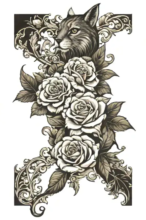 Design me a sleeve tattoo including: - Melbourne Australia - Nottingham (Major Oak) - Robin Hood - Liquid Amber leaf - m tattoo design idea