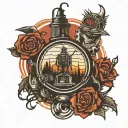 Alan Wake 2 tattoo design idea