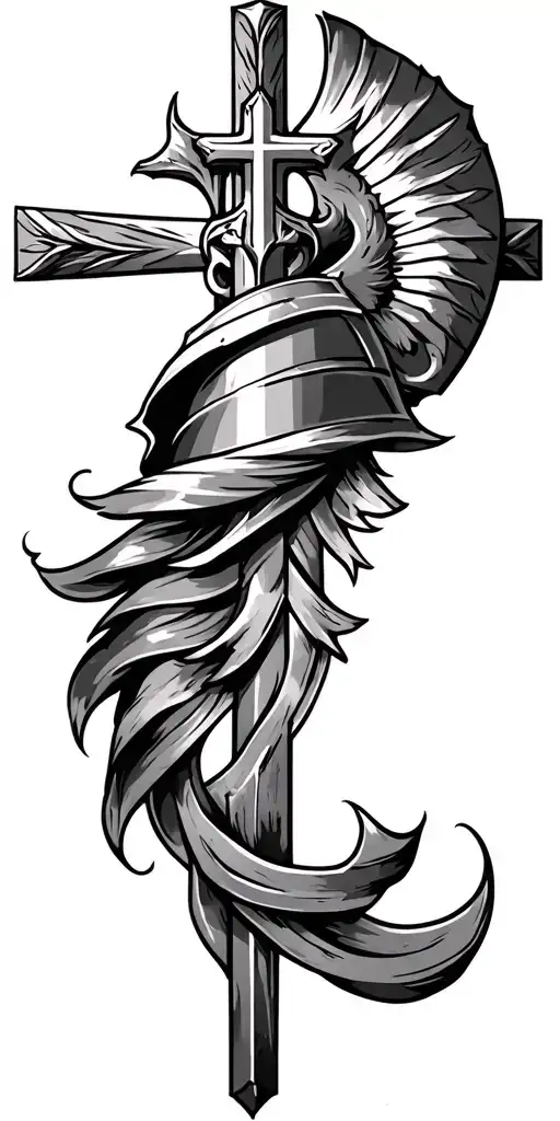 Christian Armor of God tattoo tattoo design idea