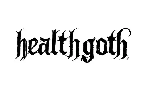 "healthgoth" tattoo design idea
