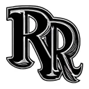Double R tattoo design idea