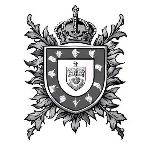 Portuguese Crest tattoo design idea