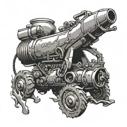 overwhelmed and running on an empty tank tattoo design idea