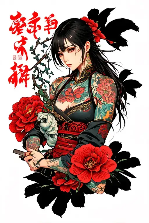 resident evil 4 tattoo design idea