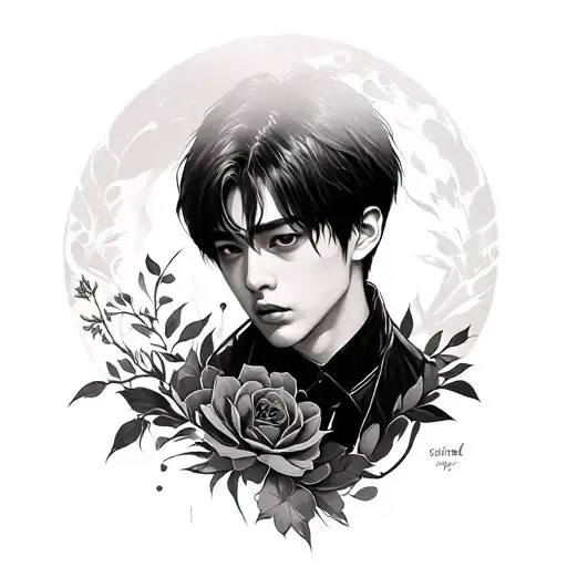 jungkook tattoo design idea