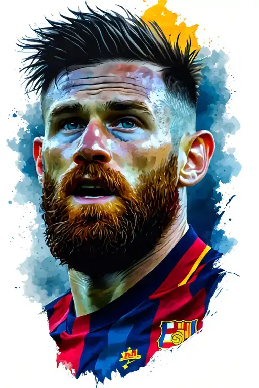 MESSI tattoo design idea