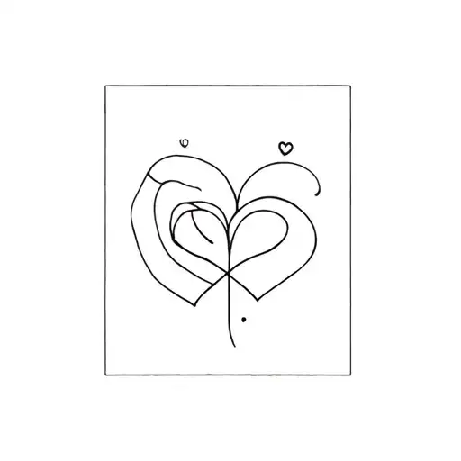 forbidden love tattoo design idea