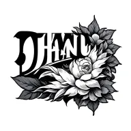 Dhanu tattoo design idea