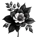 Scottish Heather tattoo design idea