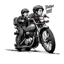 When I was a kid I always open the gate when my dad honks in his bike, it’s a big memory for me, can I have a tattoo ide tattoo design idea