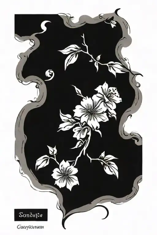 something related to the dates of my 4 grandparents tattoo design idea