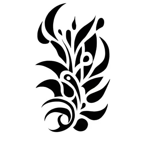 Fijian tribal design tattoo design idea