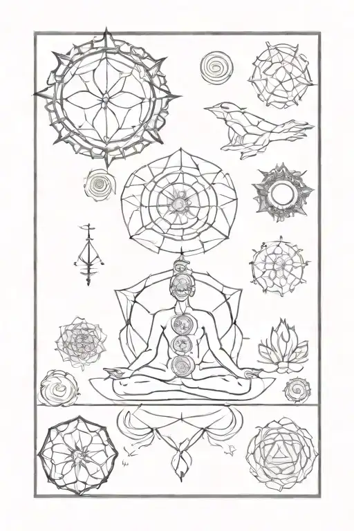 7 chakras tattoo tattoo design idea