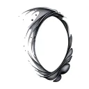 Filler Wave Patterns tattoo design idea