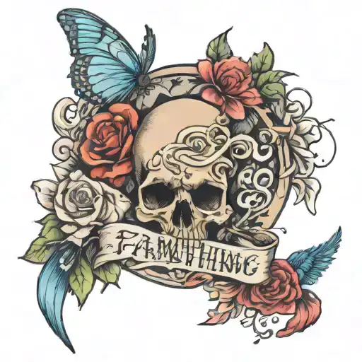 Family is Everything tattoo design idea