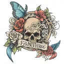 Family is Everything tattoo design idea