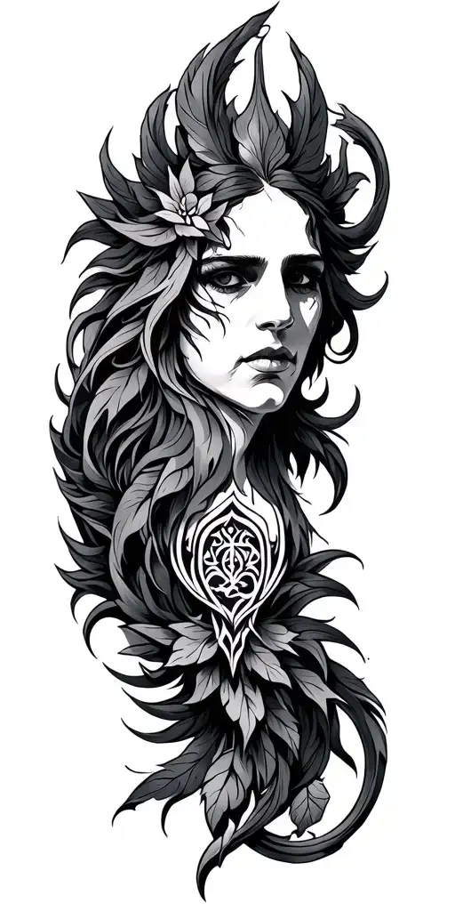 slavic pagan inspired tattoo tattoo design idea
