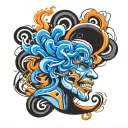 Emotion tattoo design idea