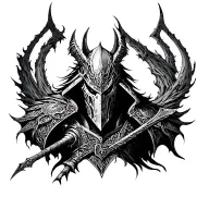 Artorias Dark souls tattoo design idea