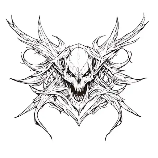 belial tattoo design idea