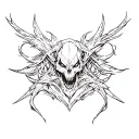 belial tattoo design idea