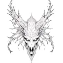 belial tattoo design idea