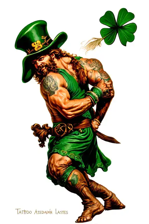 fighting Irish tattoo design idea