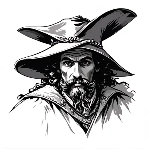 Don Quixote tattoo design idea