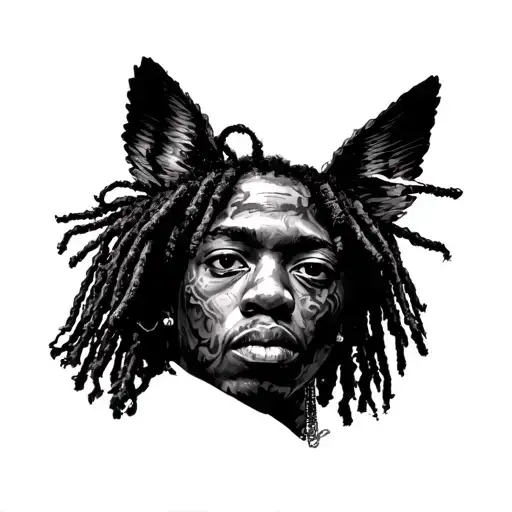 Trippie Redd tattoo design idea