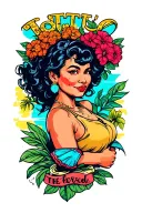 pieces Cuban American mom Aidee dad Cesar tattoo design idea