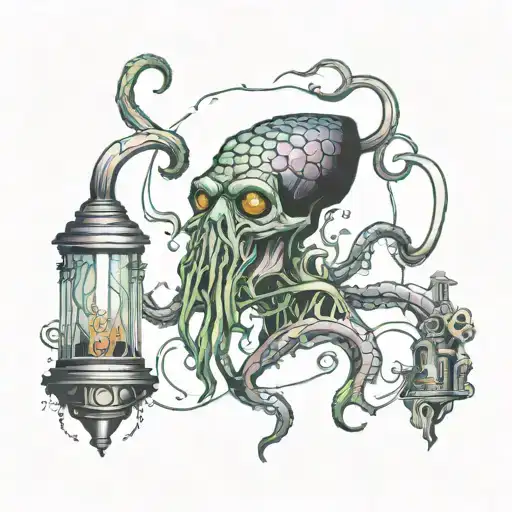 Lovecraft tattoo design idea