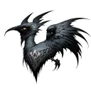 the morrigan tattoo design idea