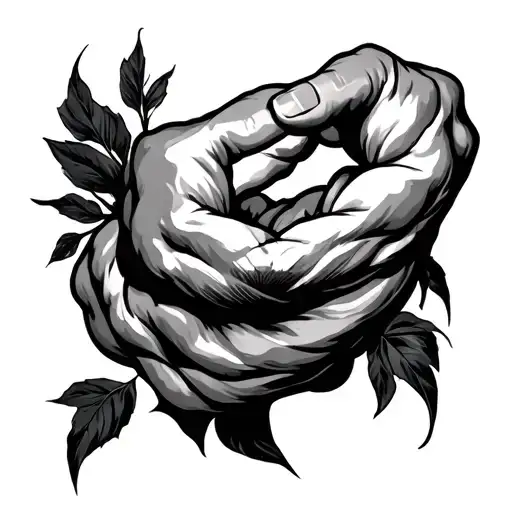 Bicep tattoo design idea