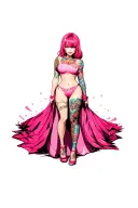 "transexual" "bimbo"  "fornication" "pink outfit" "petite" "busty" "pants bulge" tattoo design idea