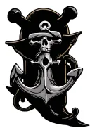 nautical elements like tattoo design idea