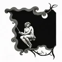 Eurydice and orpheus tattoo design tattoo design idea