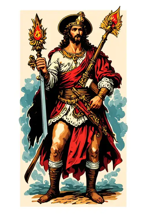 Saint Florian tattoo design idea