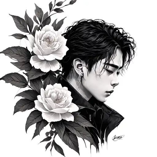 sung Jin woo and igris  tattoo design idea