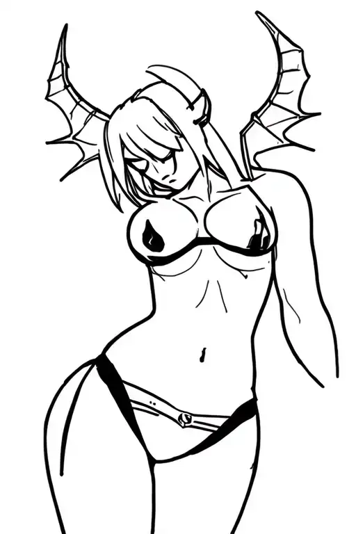 spawnpoint from roblox, succubus belly mark on belly tattoo design idea