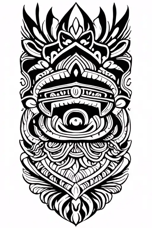 Tongan design tattoo design idea