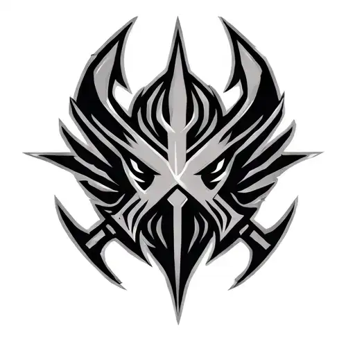 Ninjago Cole symbol cybersigil incorporating organic tattoo design idea