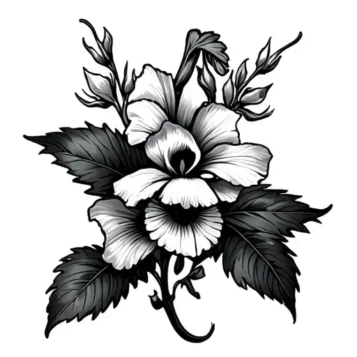 Snapdragon tattoo design idea