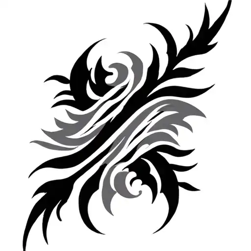 Guam tribal tattoo tattoo design idea