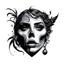 keep quiet tattoo design idea