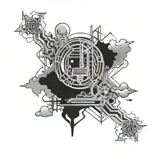 Inspired by travis scott utopia tattoo design idea