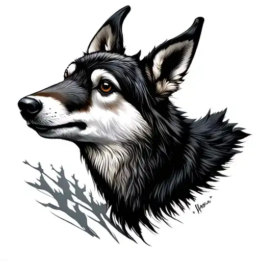 Lapland tattoo design idea