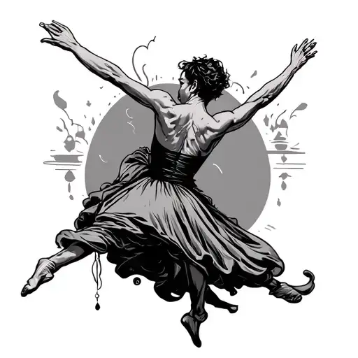 dance gavin dance inspired tattoo tattoo design idea