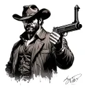 Arthur Morgan red dead redemption tattoo design idea