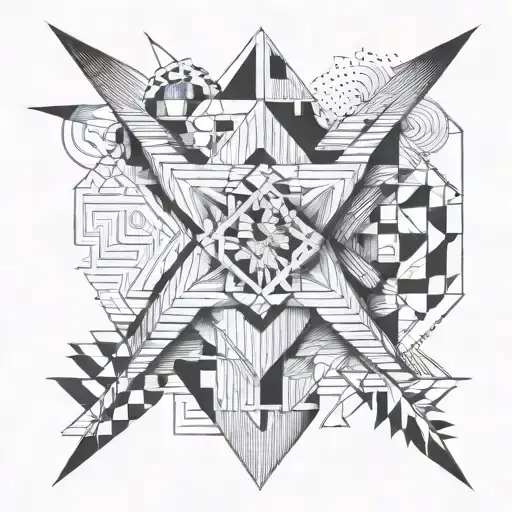 lesson not a loss tatto mixed tattoo design idea